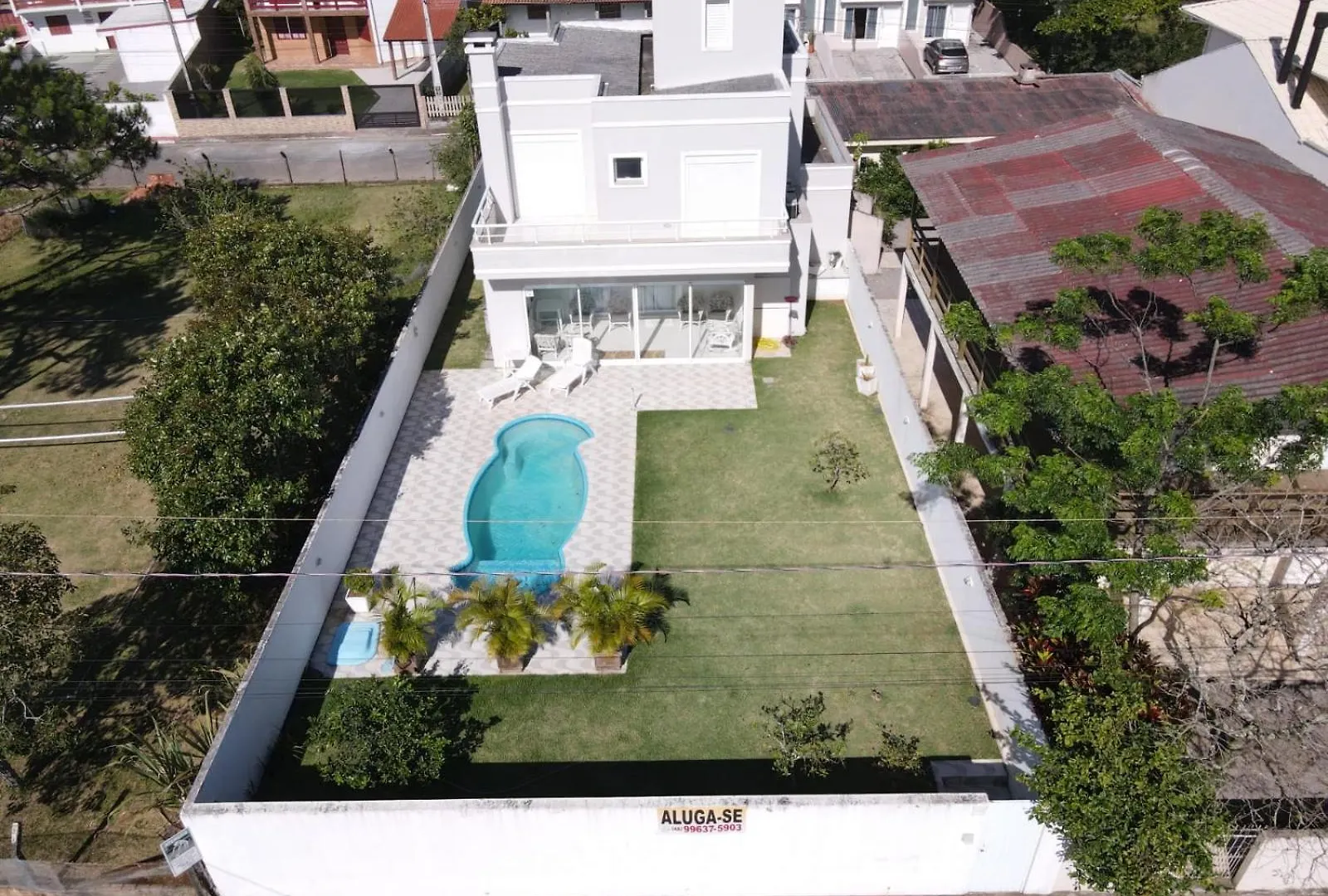 Villa Casa Da Lis Com Piscina Palhoça Brasile